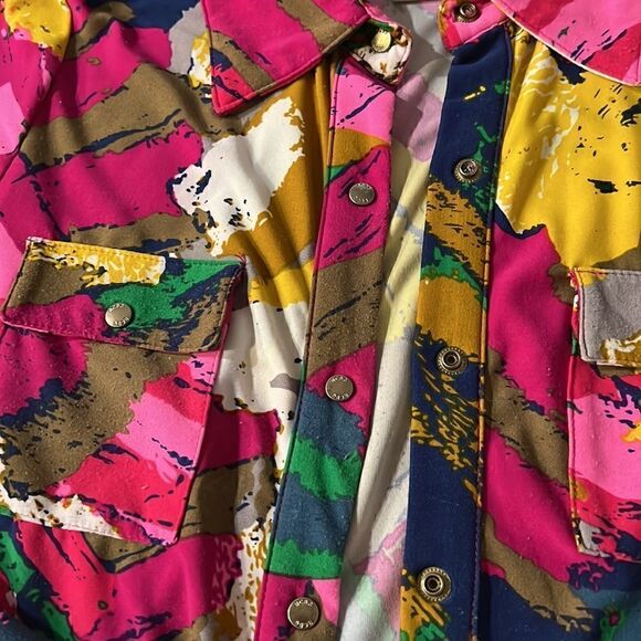 BCBG max Azaria long sleeve women’s blouse - Picture 3 of 5